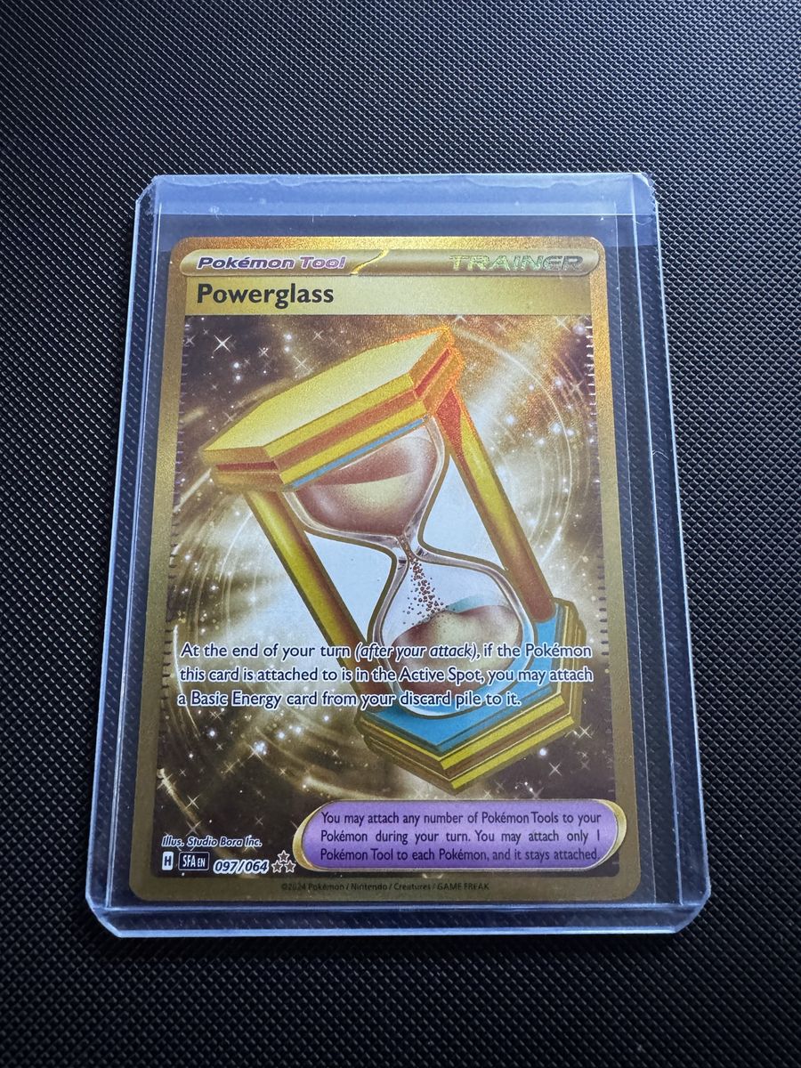 Pokémon TCG Powerglass Gold Secret Rare 097/064 Shrouded Fable