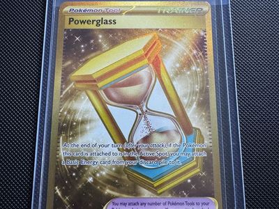 Pokémon TCG Powerglass Gold Secret Rare 097/064 Shrouded Fable