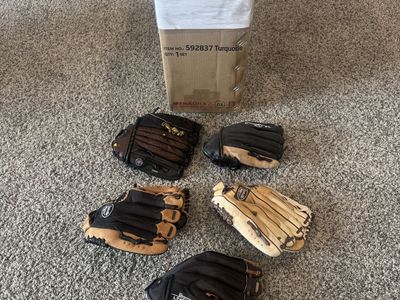 10.5" Left Handed Gloves Mitts Baseball Softball