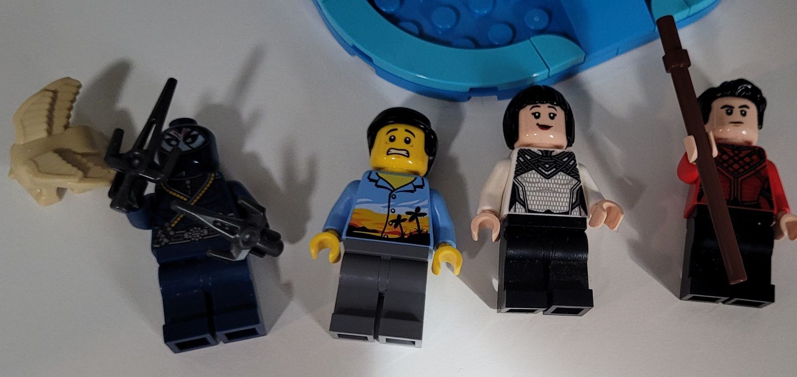 5 Lego Shang Chi Minifigures all for $20