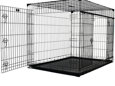 Lucky Dog DWELL Series 42" Sliding Door Pet Crate 1799029 #98287