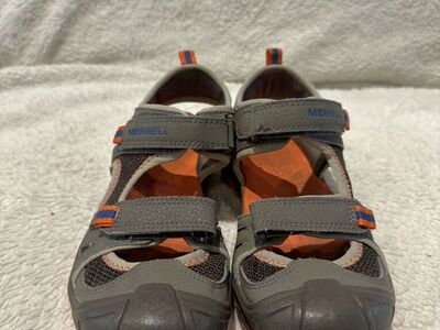 Merrell Youth Size 4 Brown Water/Hiking Shoes