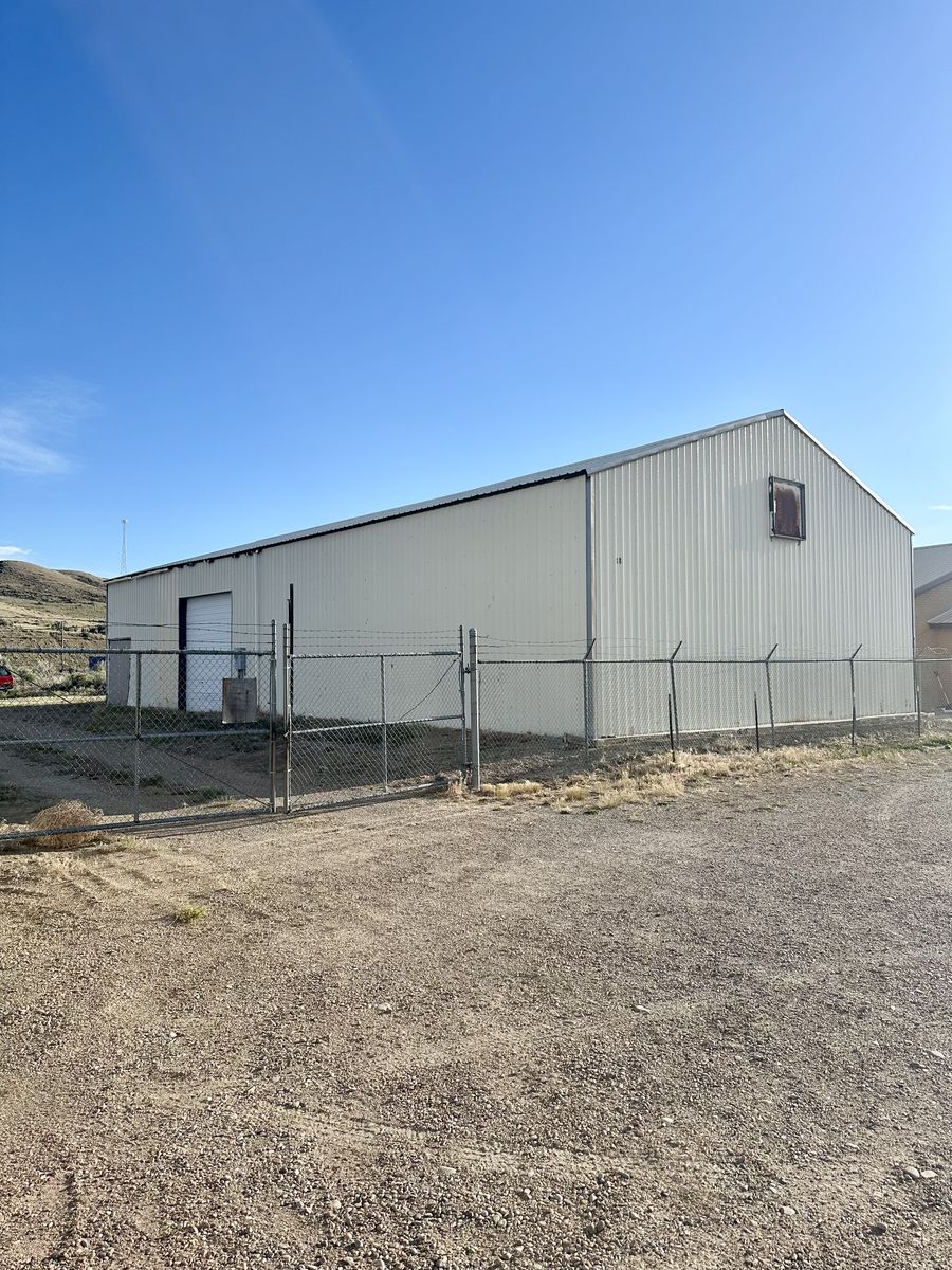 FOR SALE 3500 Shop on 2 acres zoned Commercial in Kemmerer Wyoming