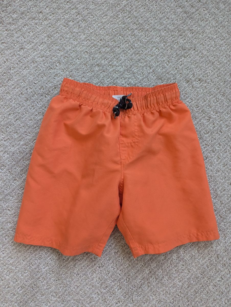Boys Orange Swim Shorts/Trunks, size S
