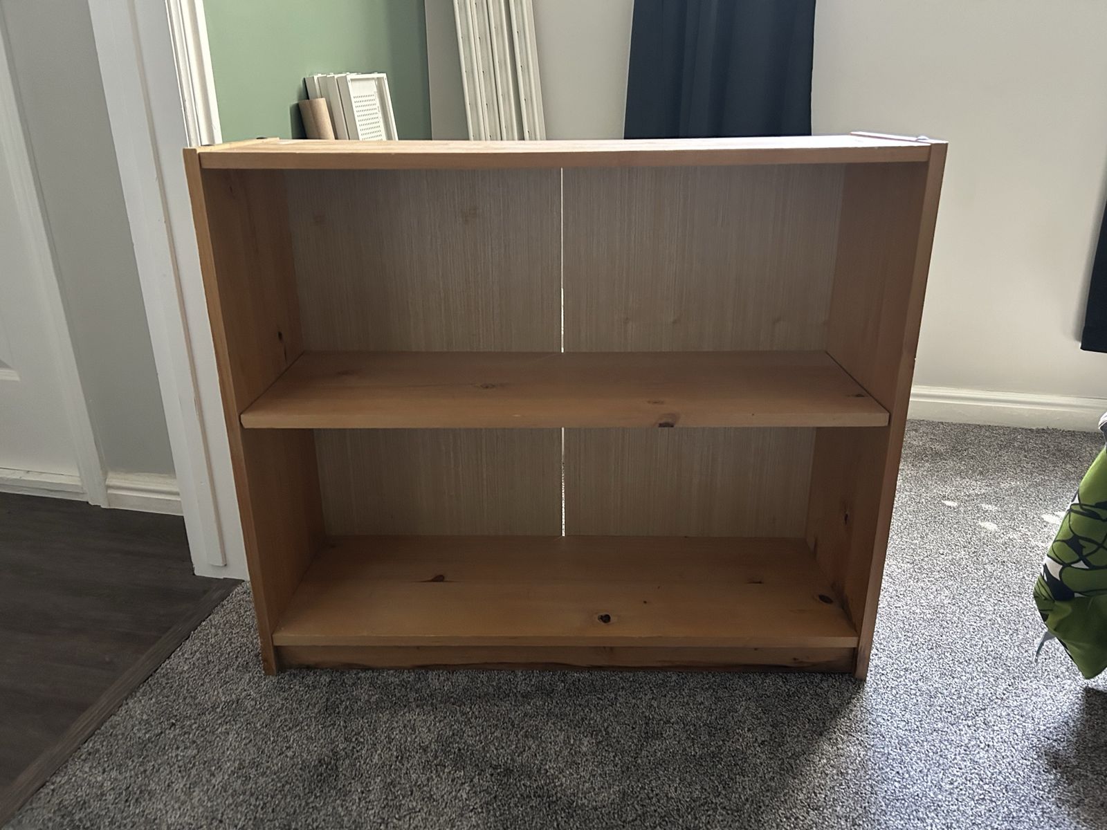 Wood bookcase