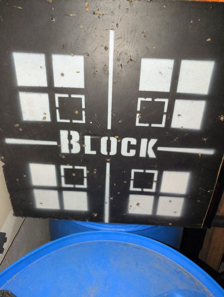 BLOCK Infinity 22 6-Sided Archery Target - Layered Foam Core (Stops up to 500 FPS)