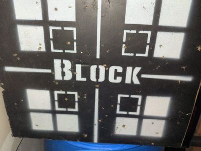 BLOCK Infinity 22 6-Sided Archery Target - Layered Foam Core (Stops up to 500 FPS)