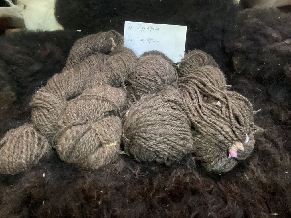 Handspun 100% Alpaca Yarn
