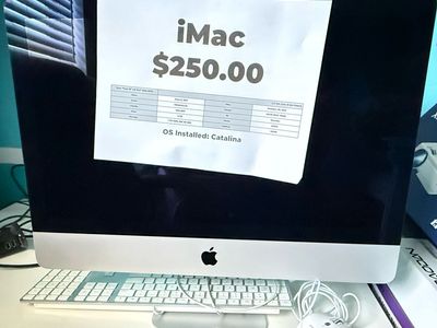 21.5" iMac 2017 Desktop Computer 1TB 8GB RAM
