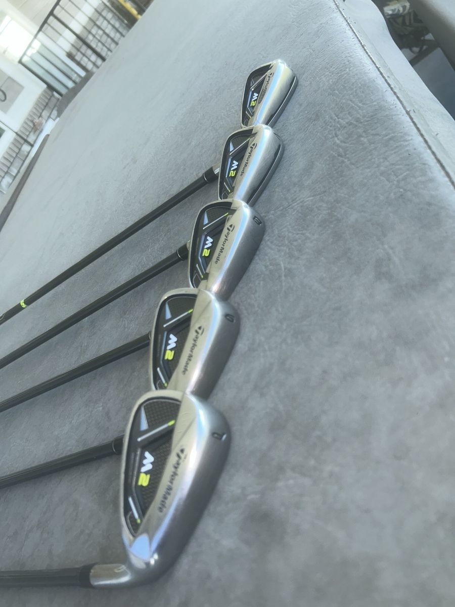 TaylorMade M2 Irons - Excellent Condition, New Champ Grips
