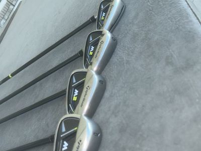 TaylorMade M2 Irons - Excellent Condition, New Champ Grips