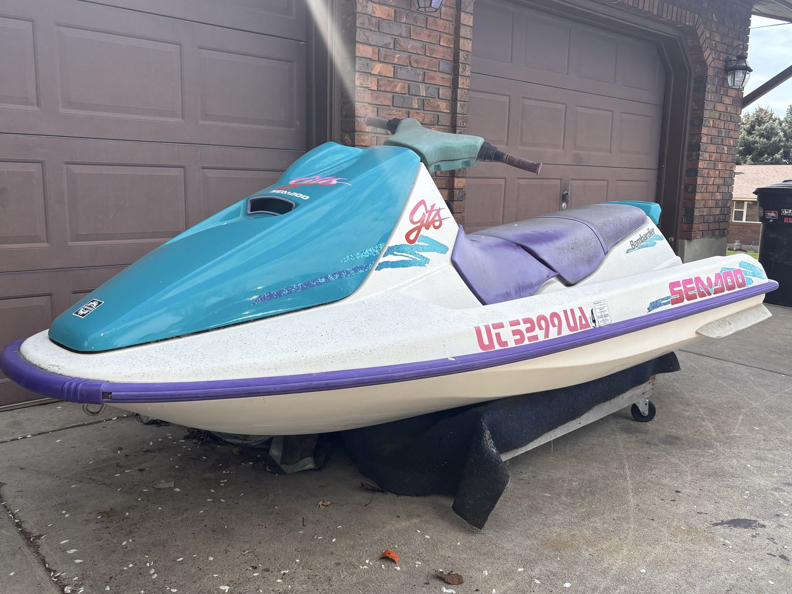 1994 SEADOO ZZN BOMBARDIER WAVERUNNER - Mechanic Special