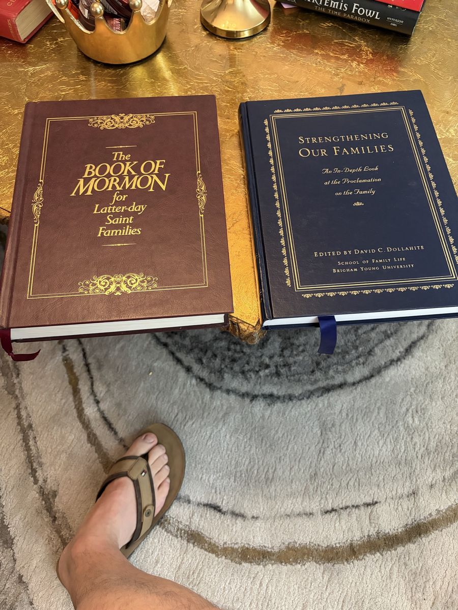 Strengthening Families large edition Book of mormon sold