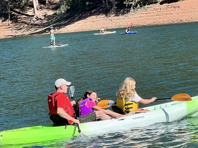 Perception Sport Tandem Kayak, Green/White, Seats 2-3 People, Sit-On-Top Design
