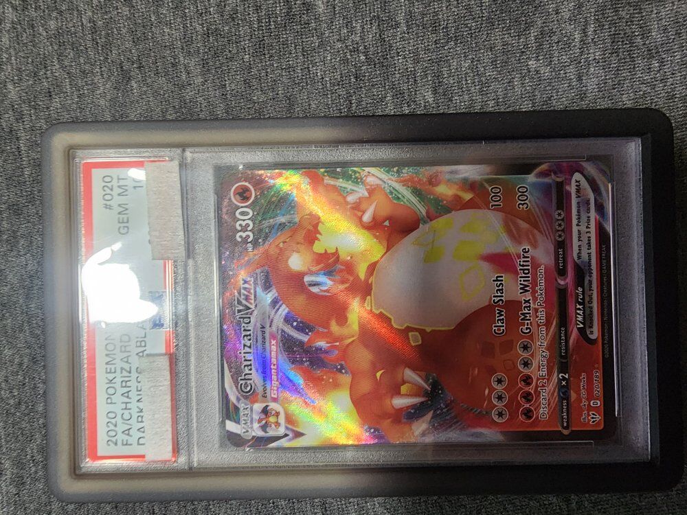 pokemon cards psa and raw