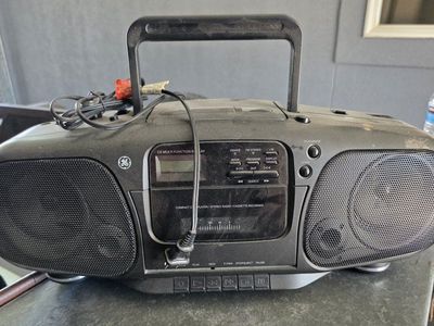 Boom boxes.