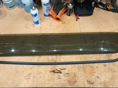 Toyota Land Cruiser 80 series OEM sunroof wind deflector