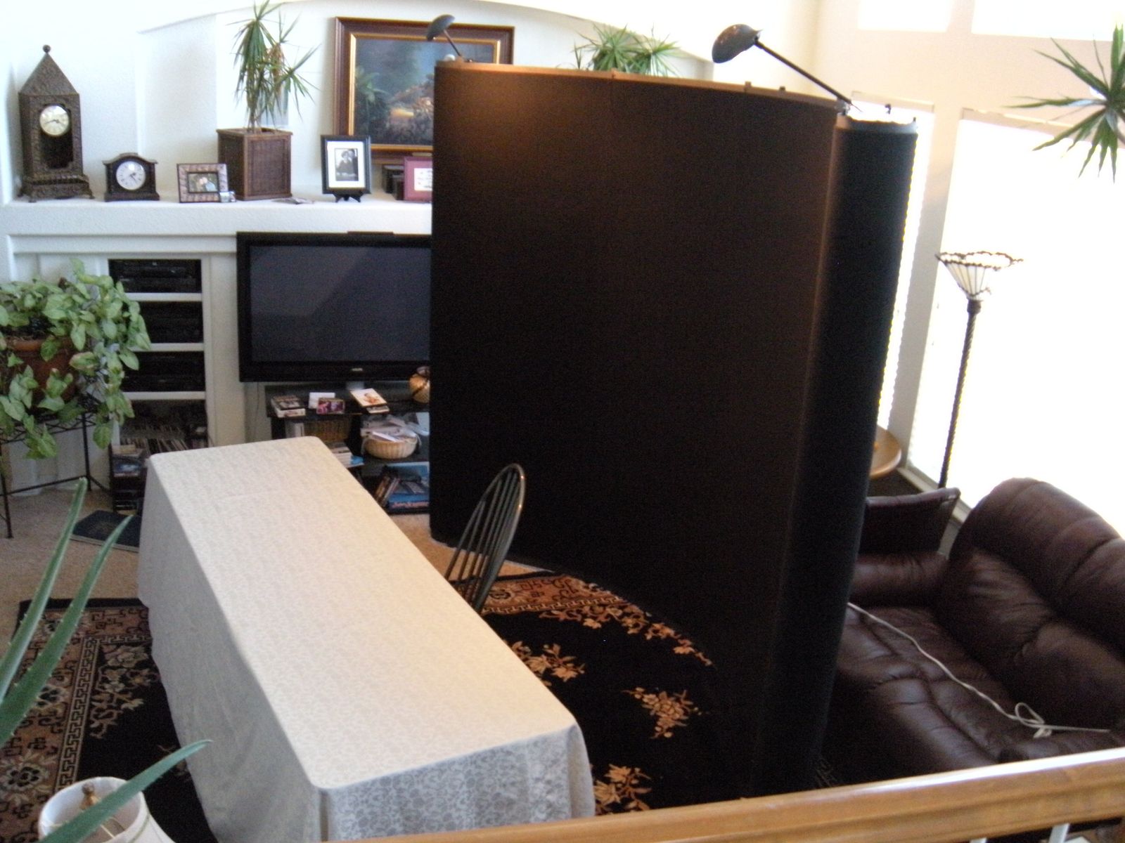 10 Table Top Display & lighting wheeled case