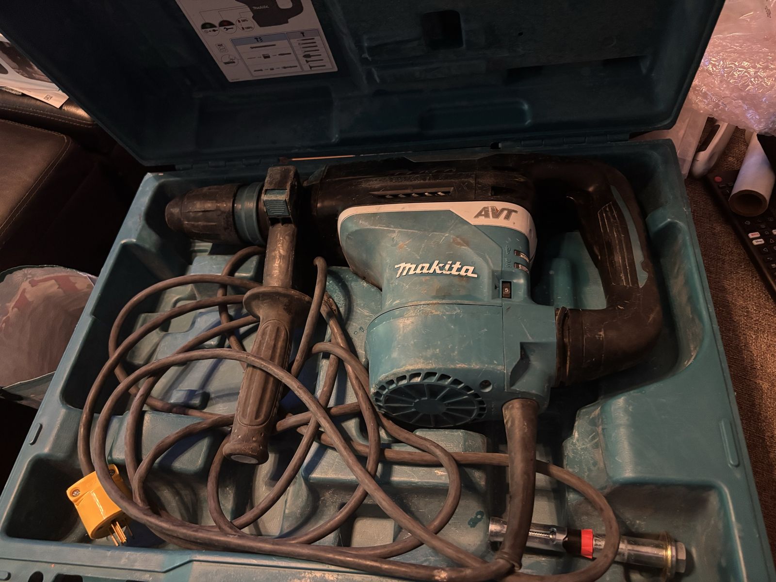 Makita HR4013C  AVT Rotary Hammer Drill with Case - Used
