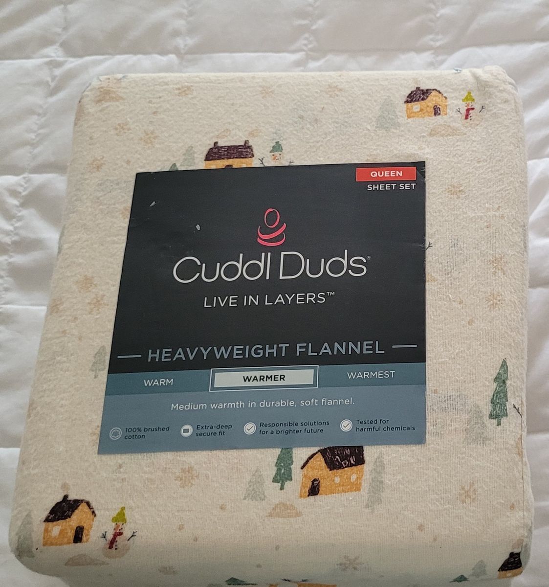 New Queen flannel sheets