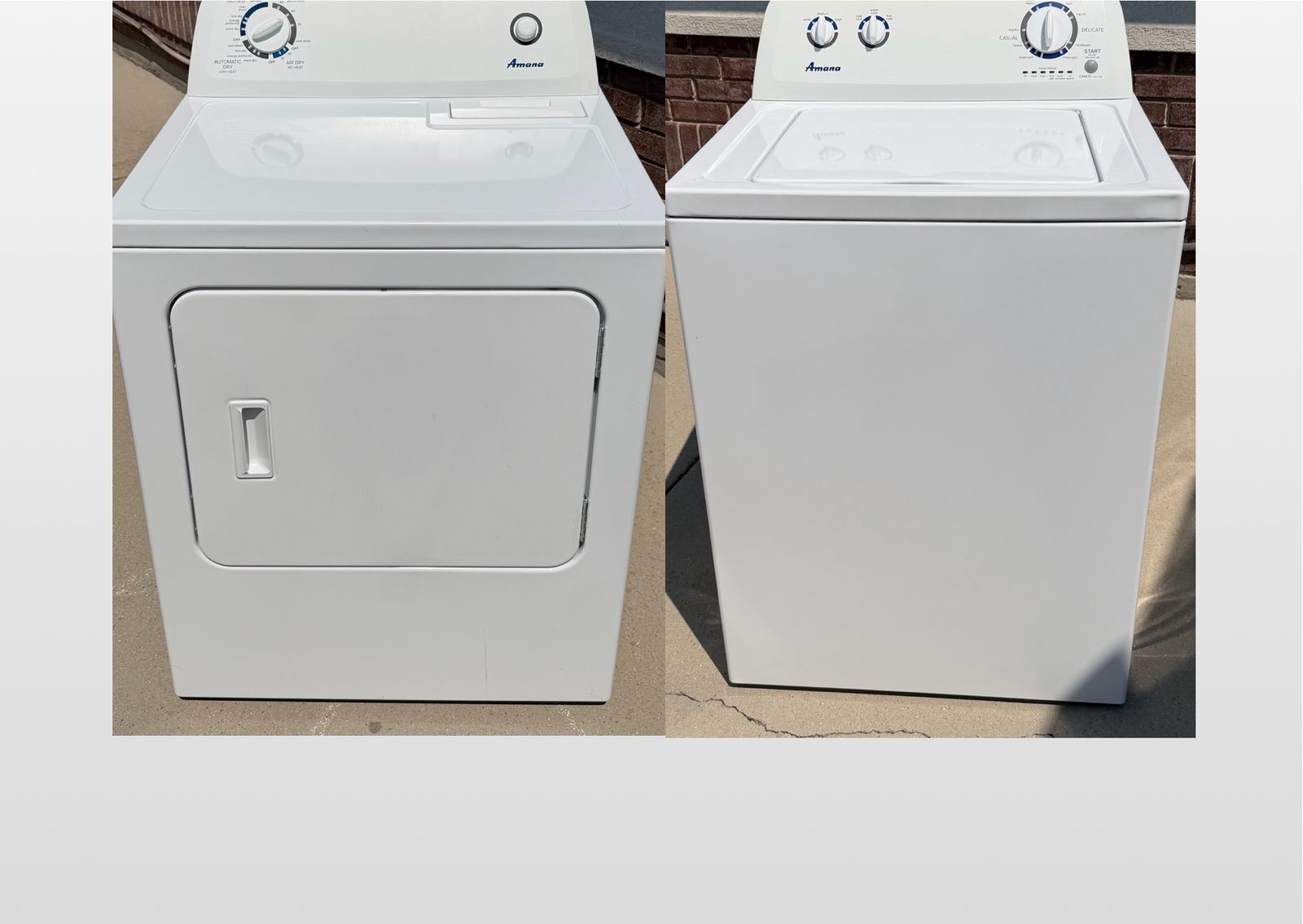 Amana Washer & Dryer Set