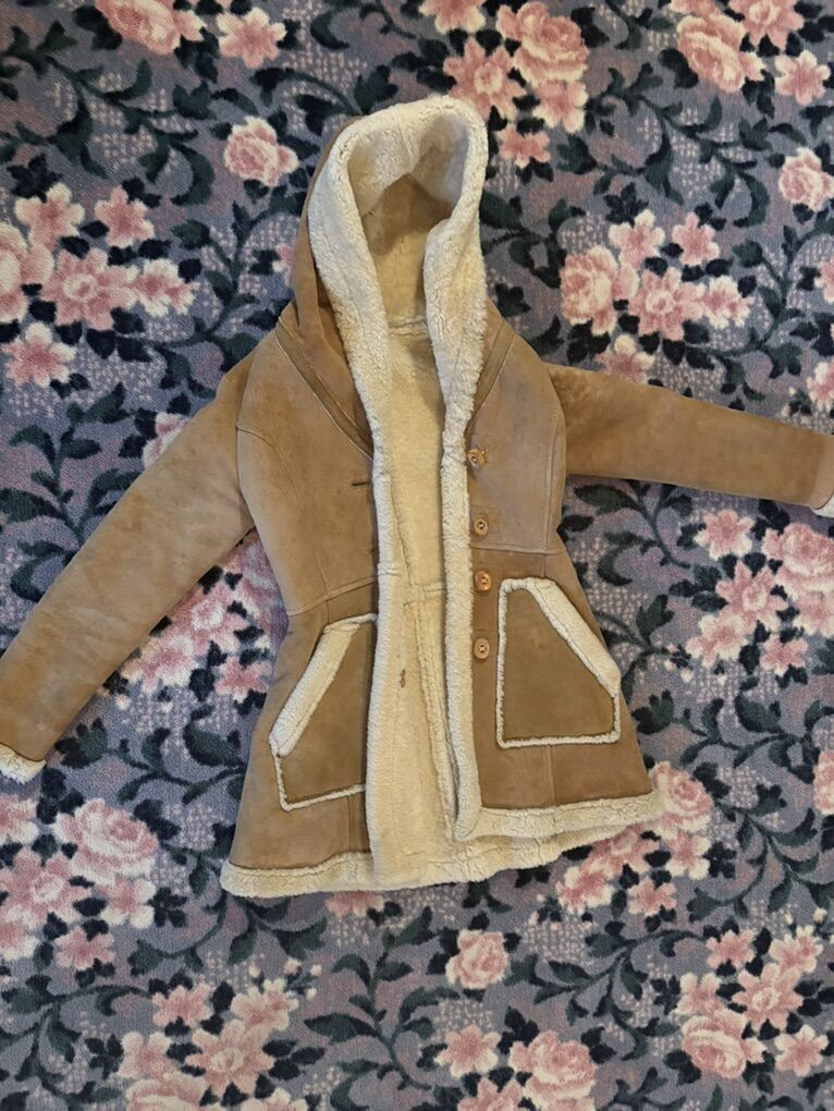 Leather Sheepskin Coat