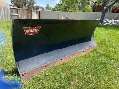 Atv 50” warn snow plow blade