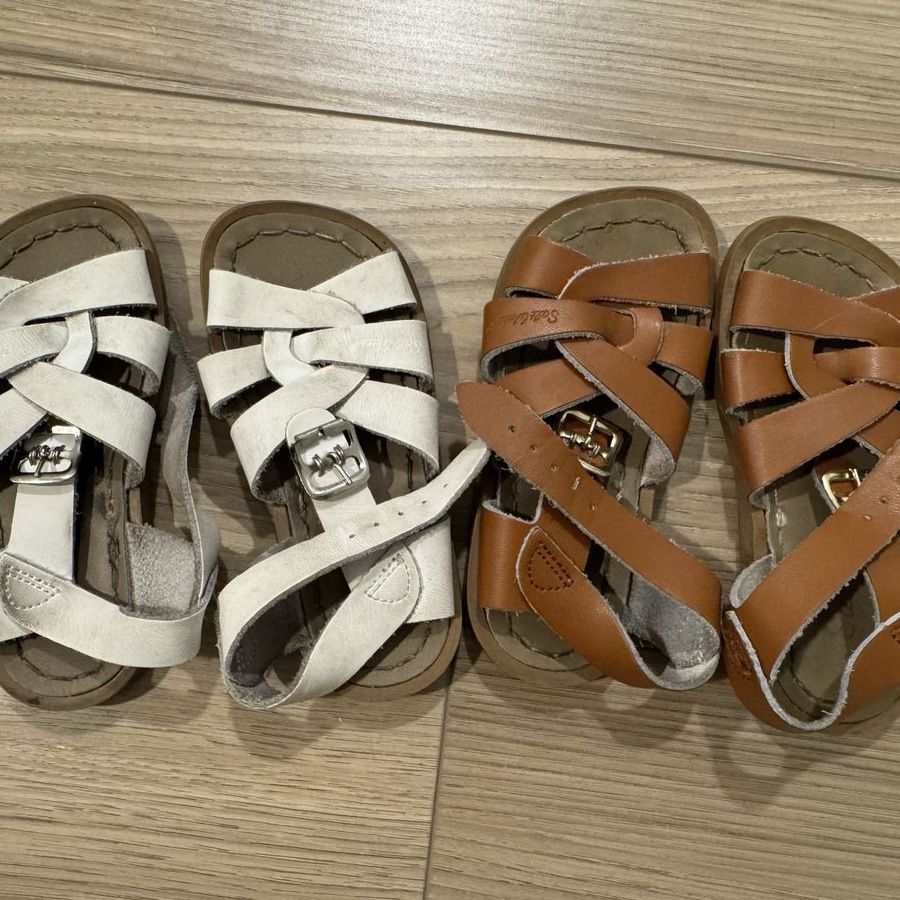 Salt Water Sandals 2 Pairs toddler 7