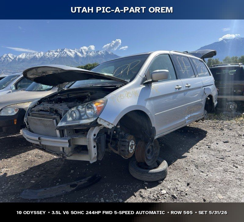 2010 Honda Odyssey Parts - UTPAP Orem