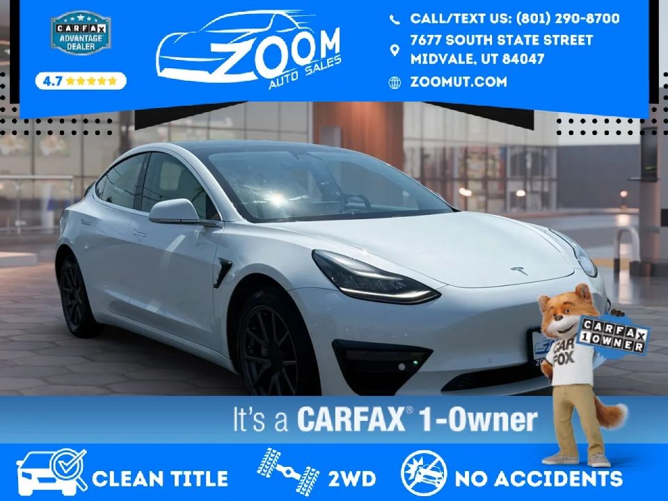 2019 Tesla Model 3 Standard Range Plus