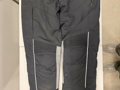BMW Motorrad Santiago Motorcycle Riding Pants Black Size 56