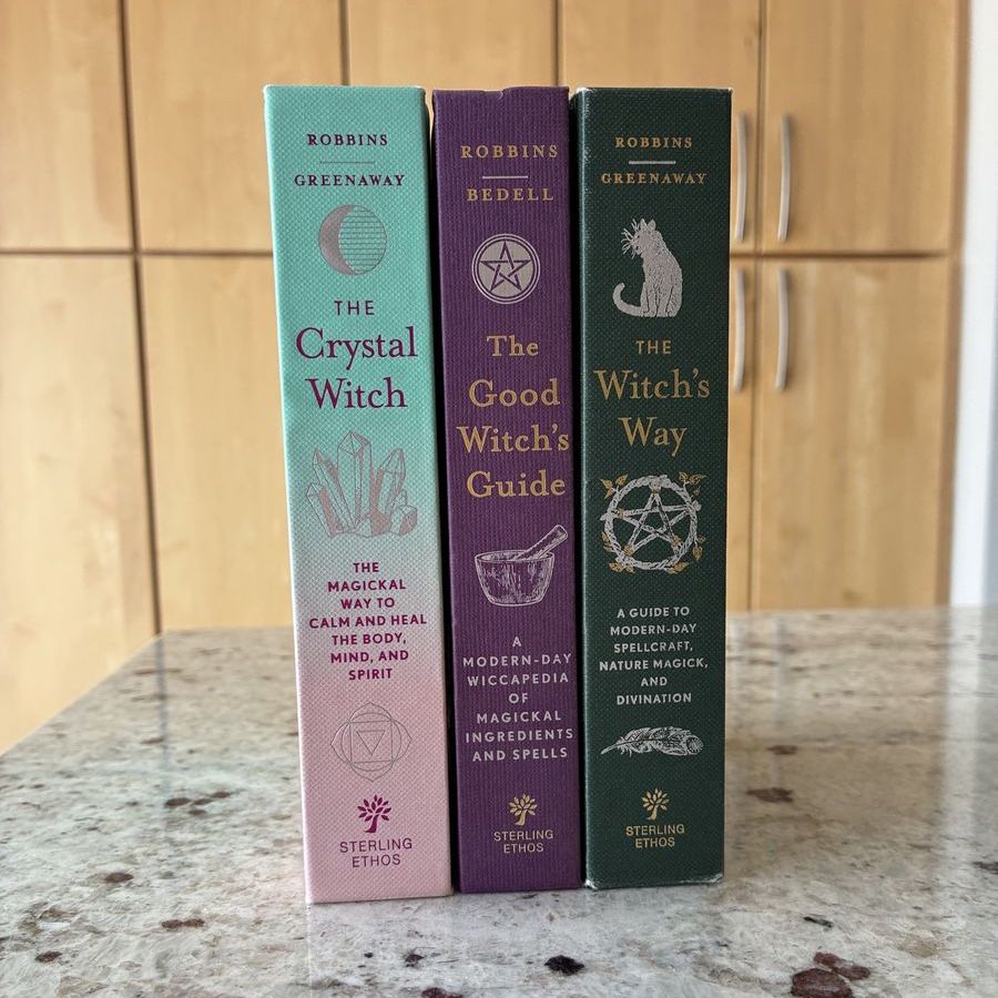 Robbins & Greenaway Witchcraft Book Set: Crystal Witch, Good Witch's Guide, Witch's Way