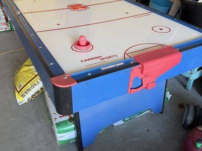 FREE Vintage Carrom Sports Air Hockey Table - Full-Size Arcade Game for Home Gameroom