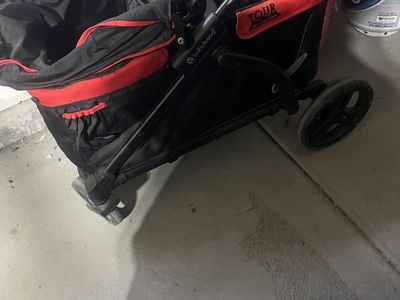 Baby Trend Tour Gear Stroller - Red/Black, Used Condition