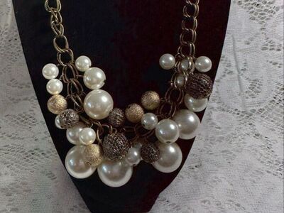 Loft Festooned Collar Choker Necklace