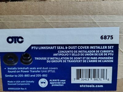 PTU seal installer set
