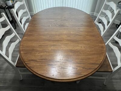Wooden Dining Table And Chairs