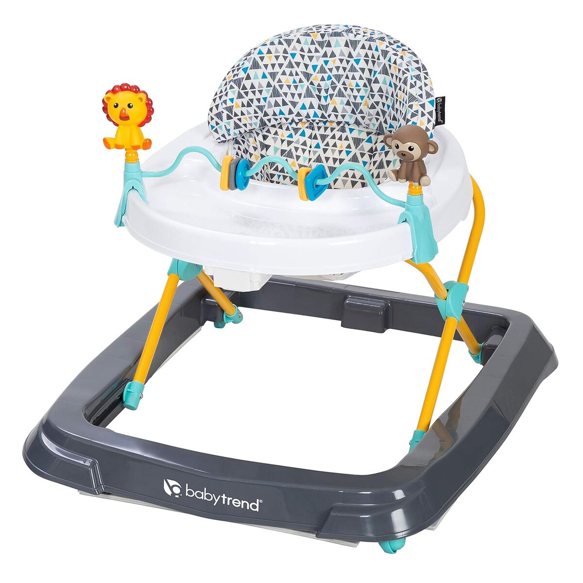 NEW Smart Steps Trend Activity Walker, Multi-Directional Front Wheels, Tray, Adjustable Height, Ages 6 Months +