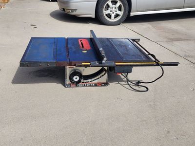 10 in. Craftsman table saw