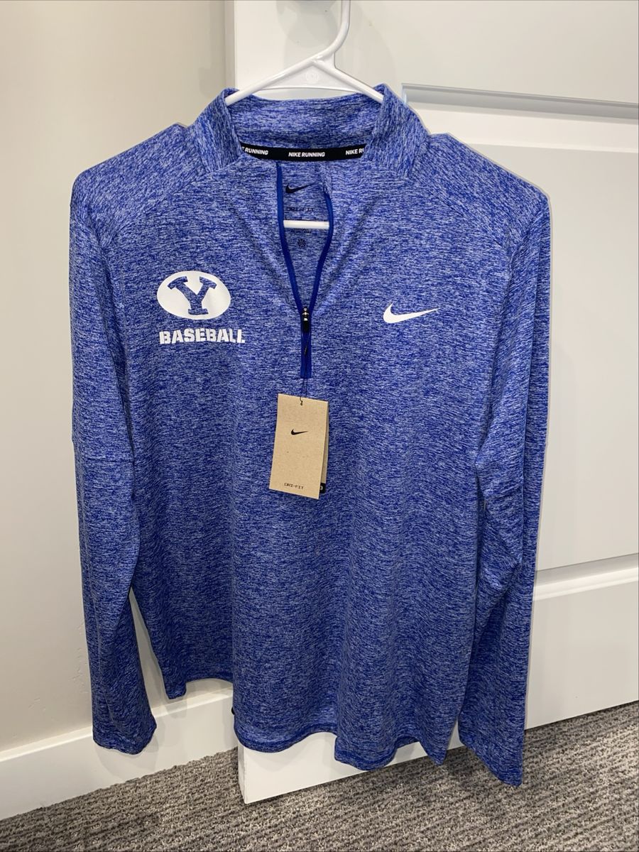 Women’s Nike Dri-Fit BYU Baseball Pullover - Large - New