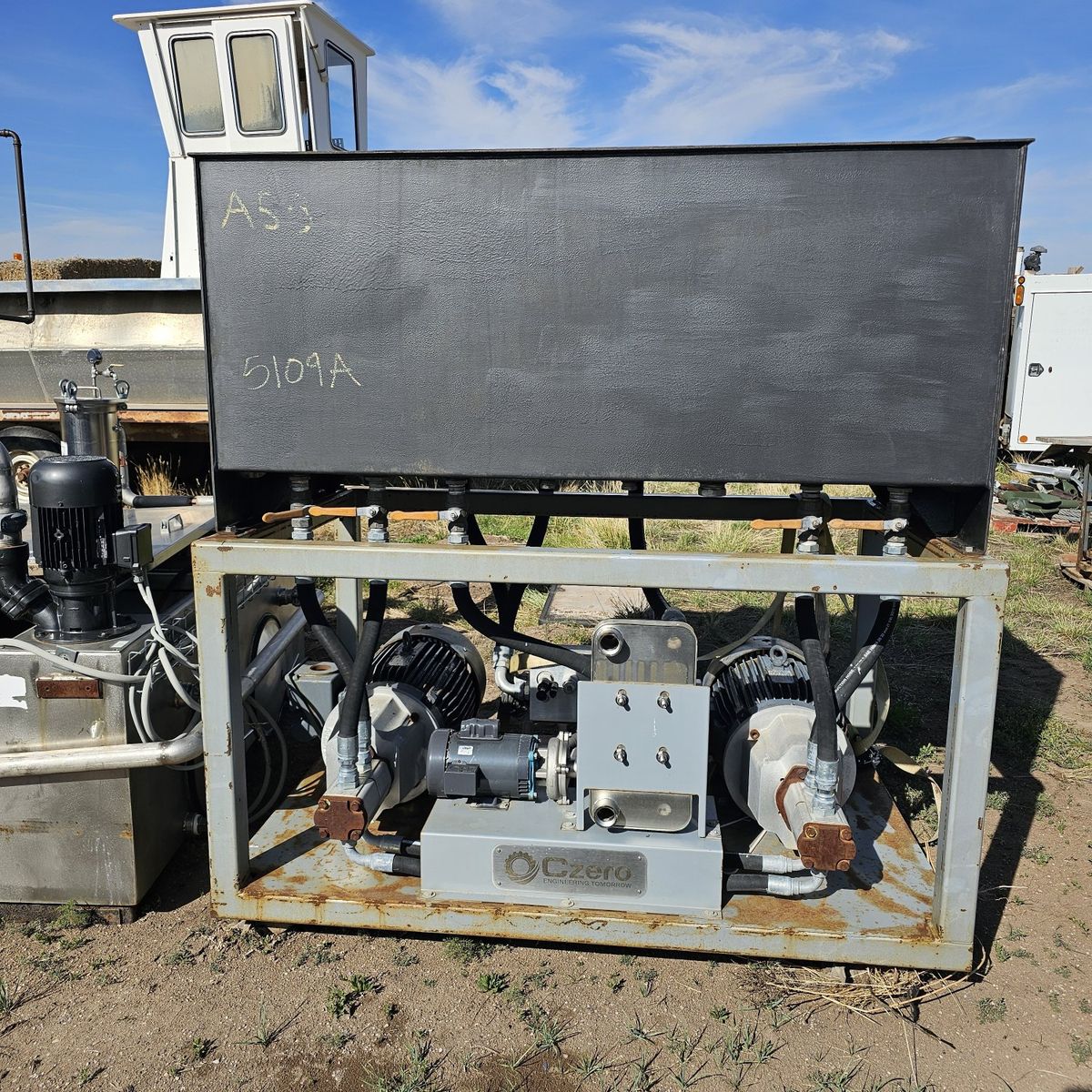 60HP Dual Motor Hydraulic Power Unit – 3000V Indus