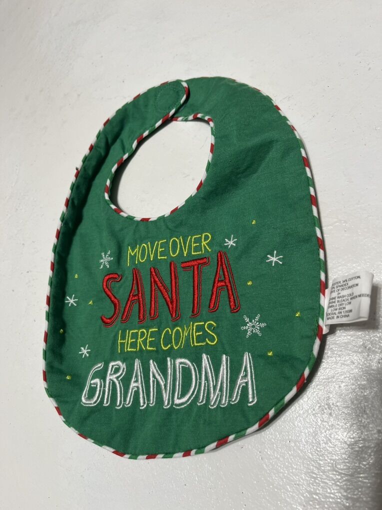Move Over Santa Here Comes Santa Bib New!