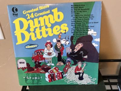 24 Greatest Dumb Ditties Vinyl LP Record K-Tel Comedy Novelty Songs