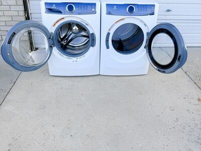 Washer And Electric Deyer Set