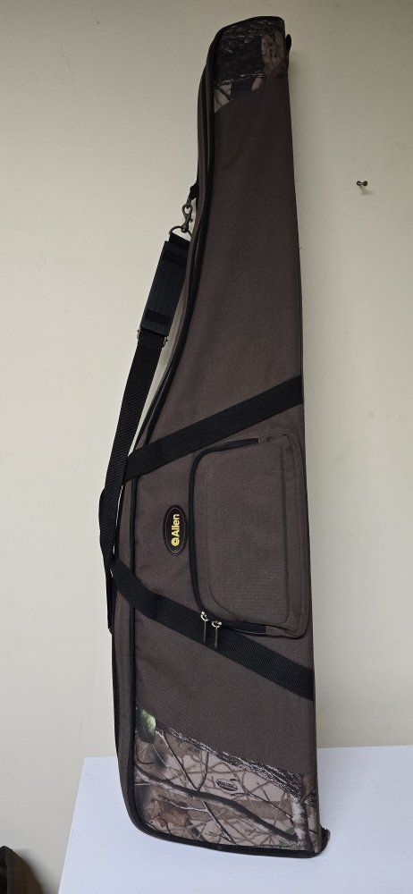 Allen Company Rifle Case - Camo/Brown, Padded for Scopes, 48-inch