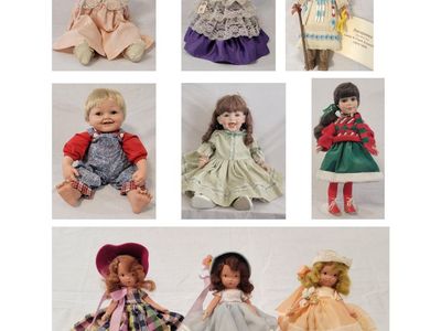 Vintage & Collectible Doll Lot – Storybook, Carlson & Porcelain Favorites