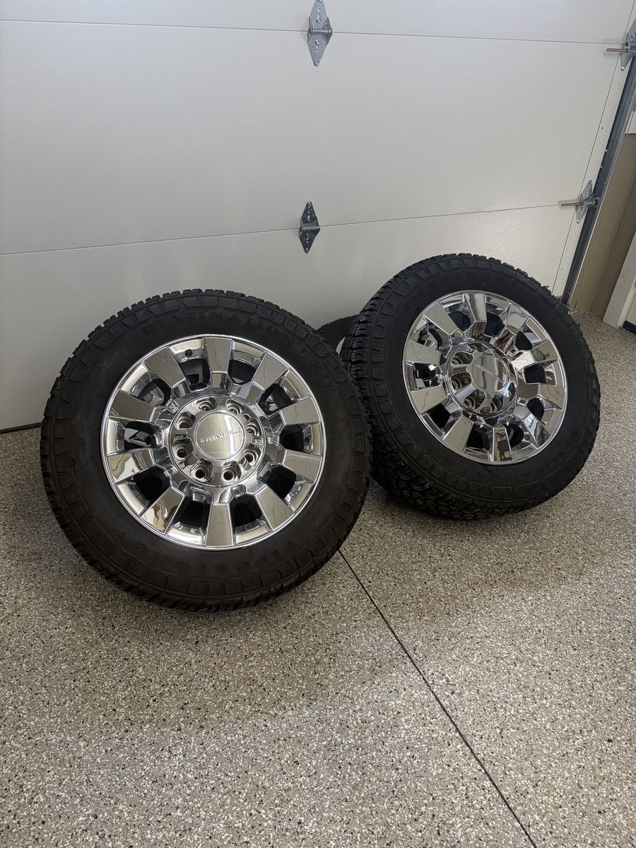 8x180 Denali Stocks On Like New 265/60r20 tires