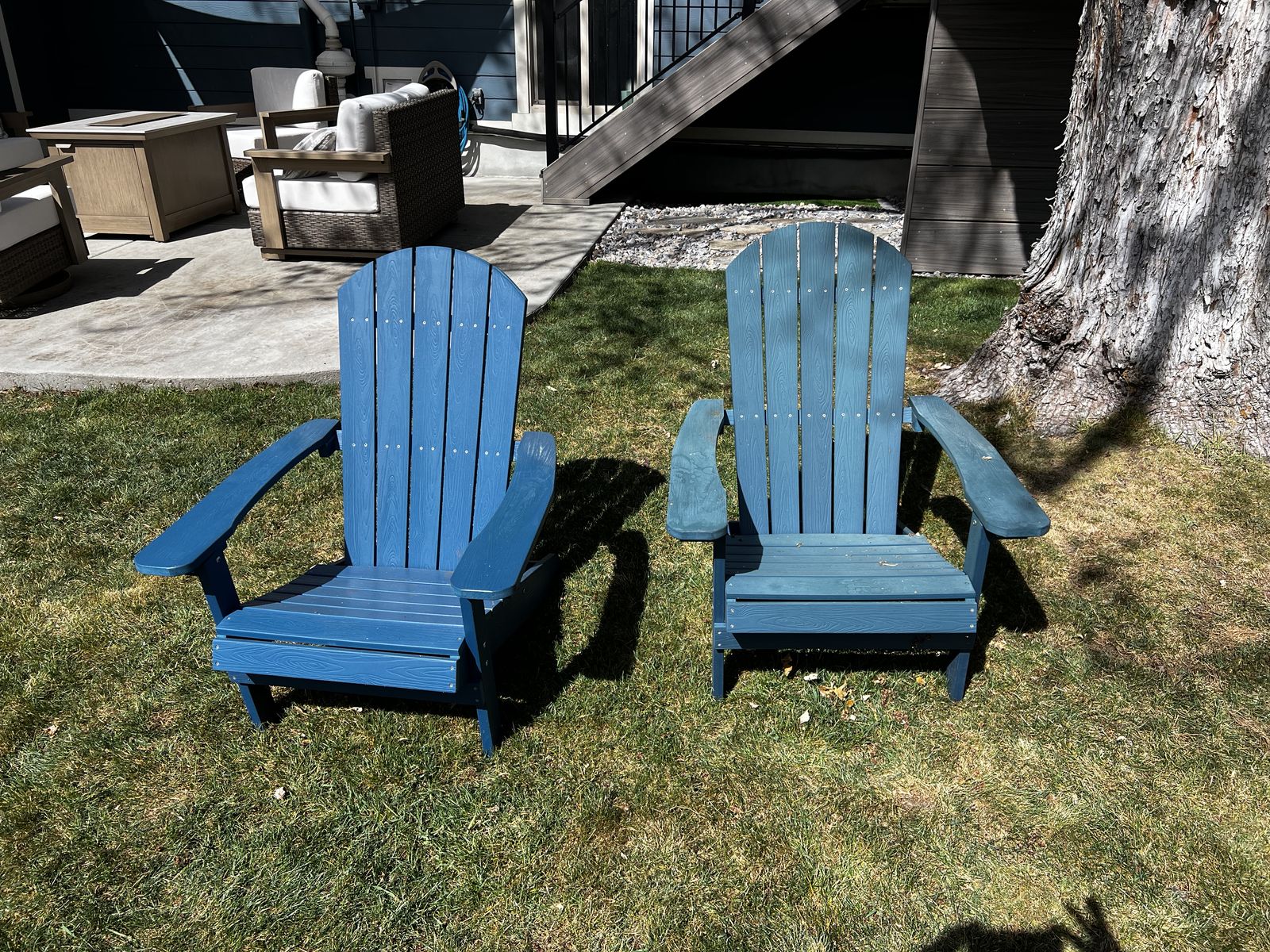 Adirondack Chair Set