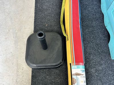 Beach Umbrella and stand