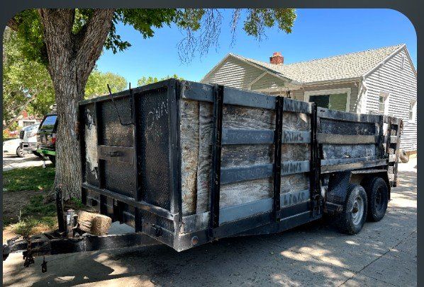 Stake side trailer